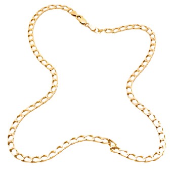 9ct gold 8.6g 18 inch curb Chain